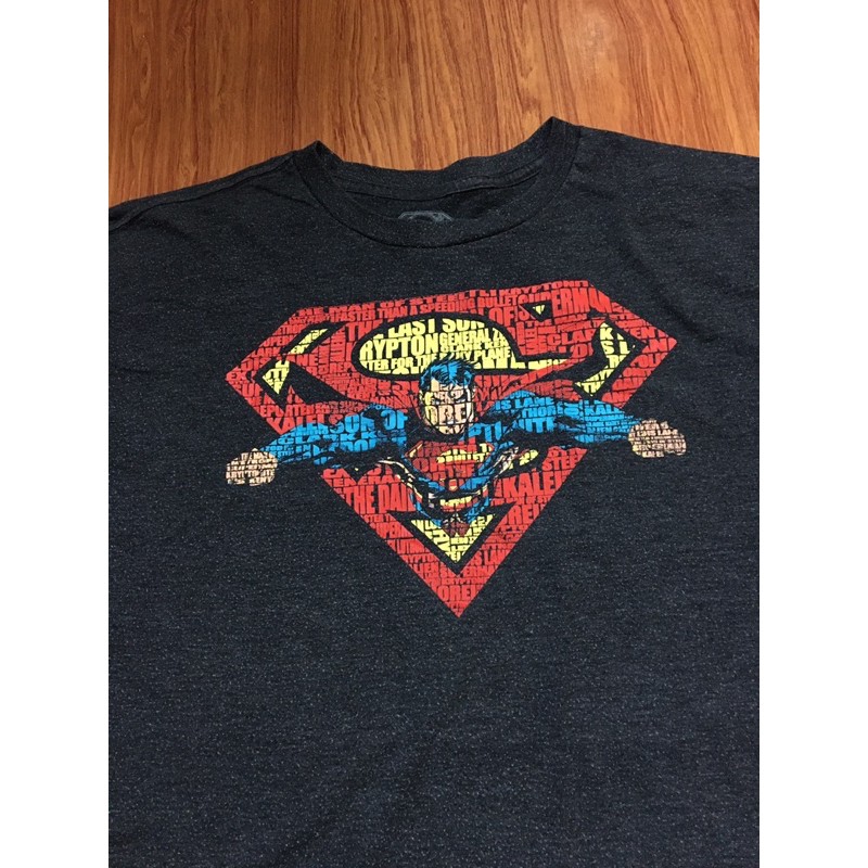 เสื้อยืดการ์ตูนมือสอง SUPERMAN Size XL มือ2