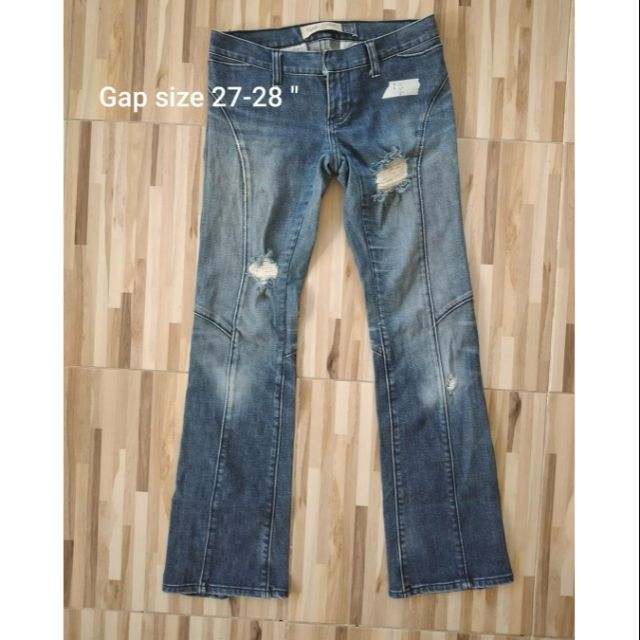 กางเกงยีนส์ ยี่ห้อ Gap ขาม้า