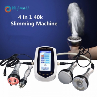 4 in 1 Ultrasonic Cavitation Machine 40K RF Body Slimming Cellulite Fat Burner Weight Loss Machine Beauty Instrument TOM