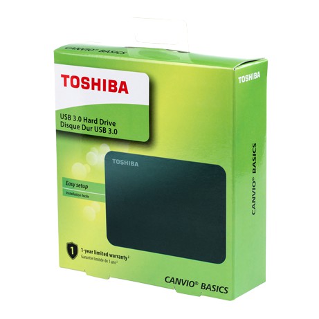 Harddisk External Toshiba Canvio Basic 2TB 2,5 Inch ©