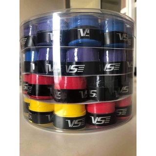 ก​ริป​พัน​ด้าม​ไม้​แบด​แบบคละสี​ 1​ กระปุกมี​ 60​ ชิ้น