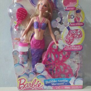 👍💯Barbie  Bubble-tastic Mermaid doll