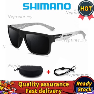 [พร้อมส่ง] Shimano แว่นตากันแดด เลนส์โพลาไรซ์ ป้องกันรังสียูวี 400 สไตล์คลาสสิก สําหรับผู้ชาย เหมาะกับการขับขี่ ขี่จักรยาน ตั้งแคมป์ เดินป่า ตกปลา