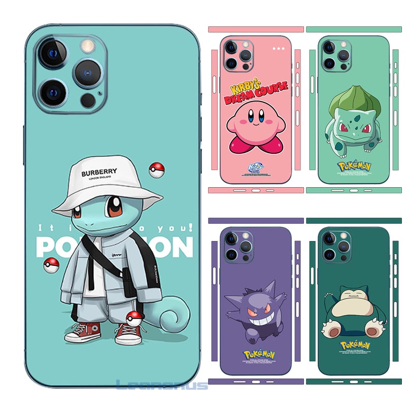 สติกเกอร์ฟิล์มกันรอยหน้าจอ แบบบางพิเศษ ลายการ์ตูนอนิเมะ สําหรับ iPhone 13 12 14 15 16 Pro Max