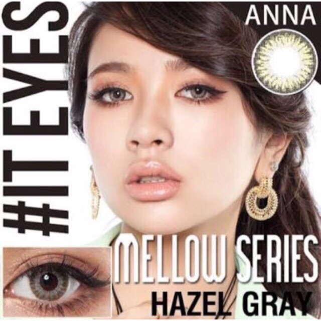 It eyes contact lens <HAZEL GRAY>