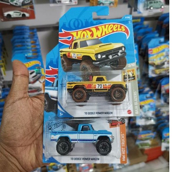 70 DODGE POWER WAGON HOT WHEELS MAINLINE