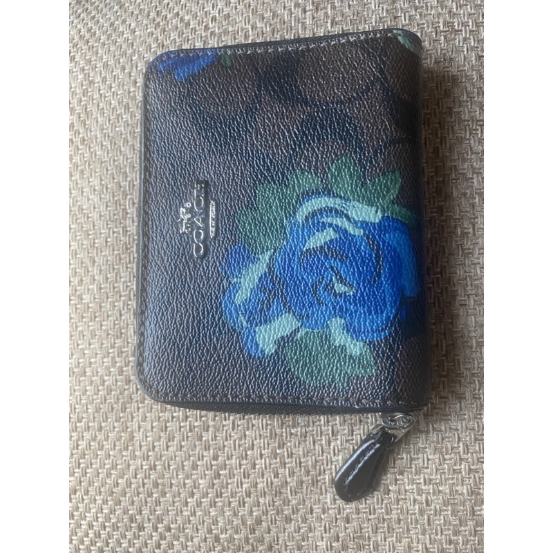 กระเป๋าสตางค์coachลายดอกไม้