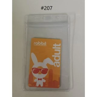 ซองใส่บัตรพลาสติก แนวตั้ง/นอน แพ็ค50ชิ้น ป้ายชื่อมีซิปล็อค กันน้ำ กันความชื้น