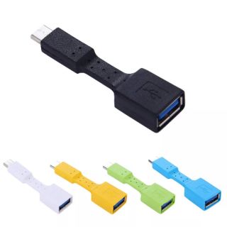 Micro USB สายเคเบิลอะแดปเตอร์ Micro USB ชายประเภท-C หญิงแปลง USB OTG Data Adapter สำหรับ Samsung Xiaomi huawei