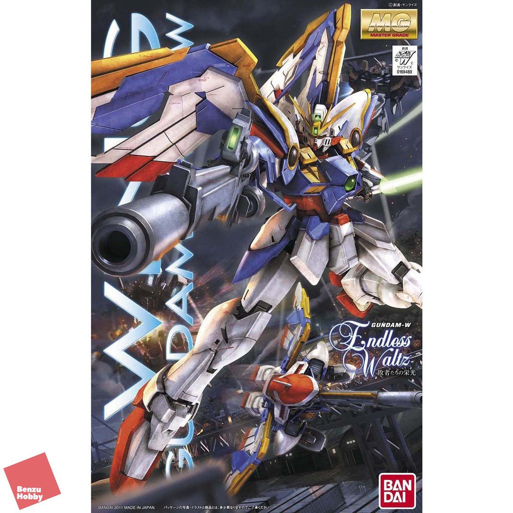 **พร้อมส่ง** MG 1/100 XXXG-01W WING GUNDAM EW VER. logoฟ้า