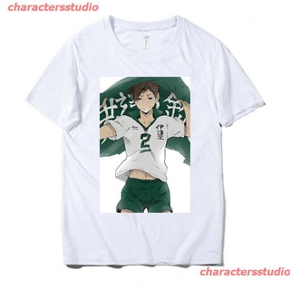 charactersstudio 2021 Haikyuu Futakuchi Kenji Gefertigte เสื้อยืดลําลองแขนสั้นคอกลมพิมพ์ลาย Baumwolle 100% discount