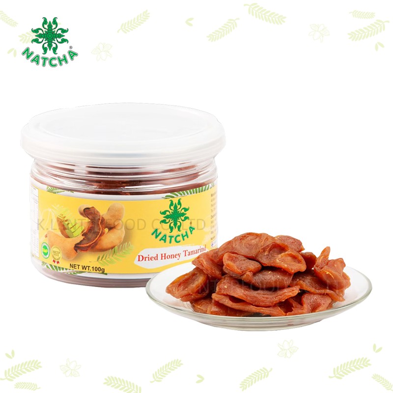 KL มะขามแช่อิ่มอบน้ำผึ้ง (กระปุก) 100g.