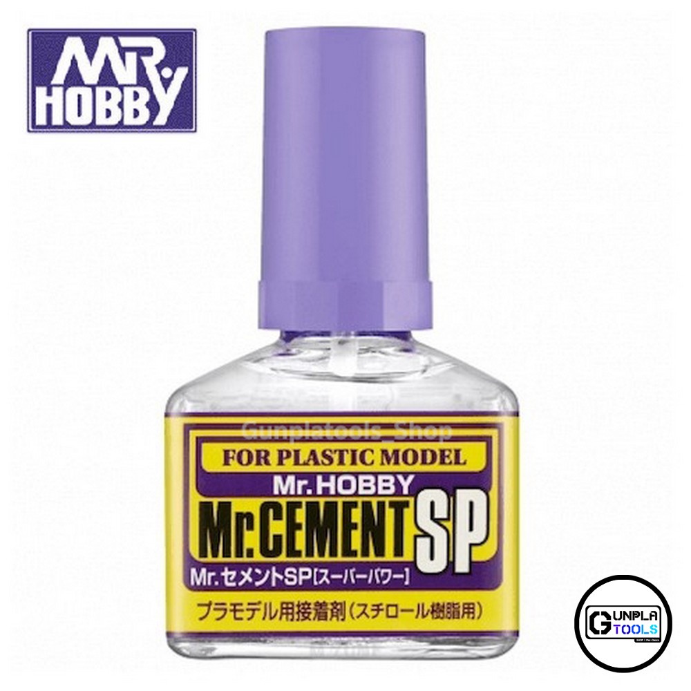 [ MR.HOBBY ] Mr.Cement SP 40 ml กาวแบบแห้งเร็ว แข็งแรงทนทาน