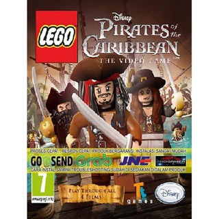 Lego PIRATES CARIBBEAN เกมแล็ปท็อปซีดีดีวีดีเกมพีซีแล็ปท็อป