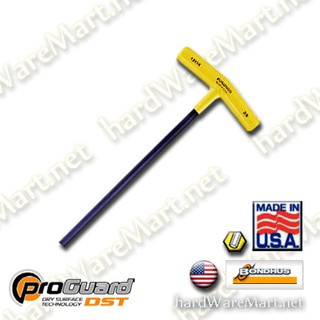 ประแจหกเหลี่ยมตัวที 3/8" BONDHUS hexT-handle ProGuard 15314  บอนด์ฮัส