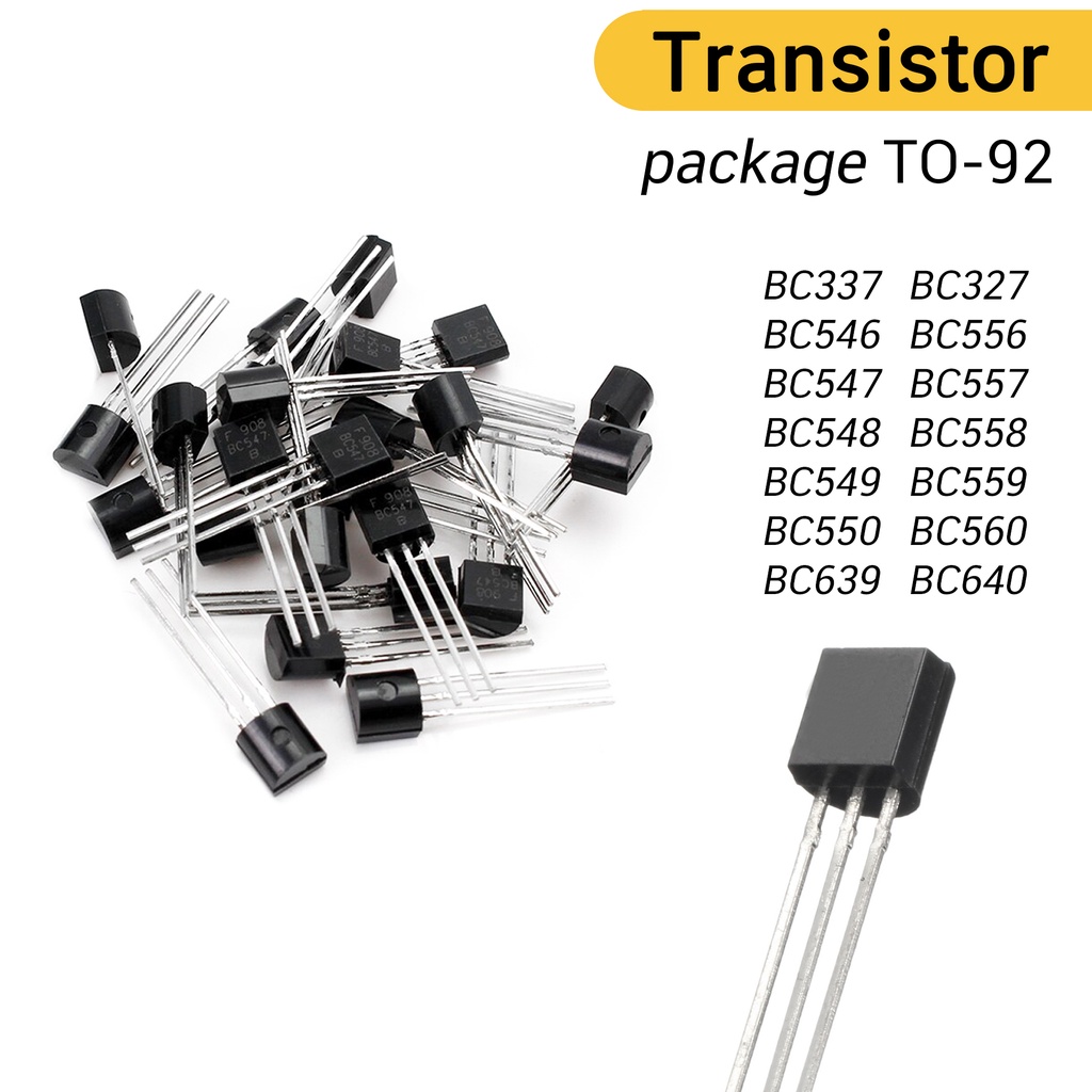 (2ตัว) Transistor TR BC238 BC337 BC327 BC517 BC546 BC556 BC547 BC557 BC548 BC558 BC549 BC559 BC550 B