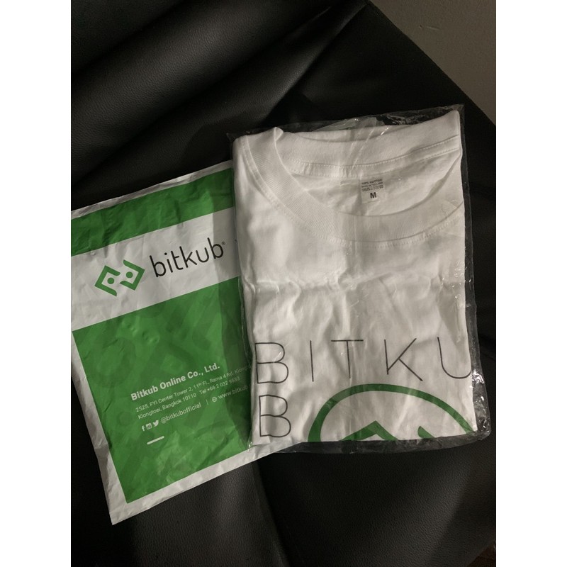 เสื้อ BITKUB (SizeM) ของใหม่มือ1