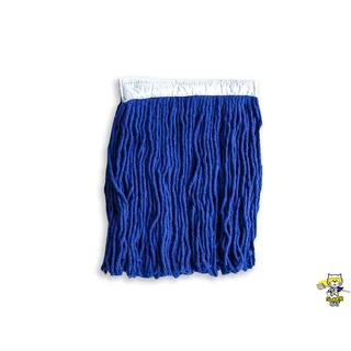 [8341] อะไหล่ผ้าม็อบ 12 นิ้ว 320g สีน้ำเงิน แพ็คคู่ ผ้า Cotton ซับน้ำดี ไม่ทิ้งขุย SUPERCAT