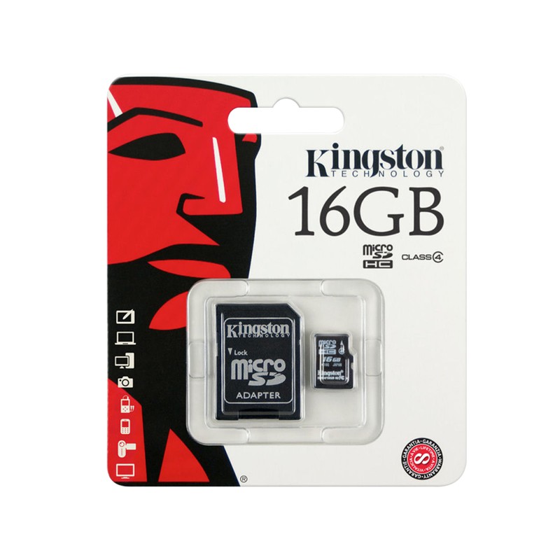 Kingston Micro SD Card 16 GB Class 10 ThaiPick