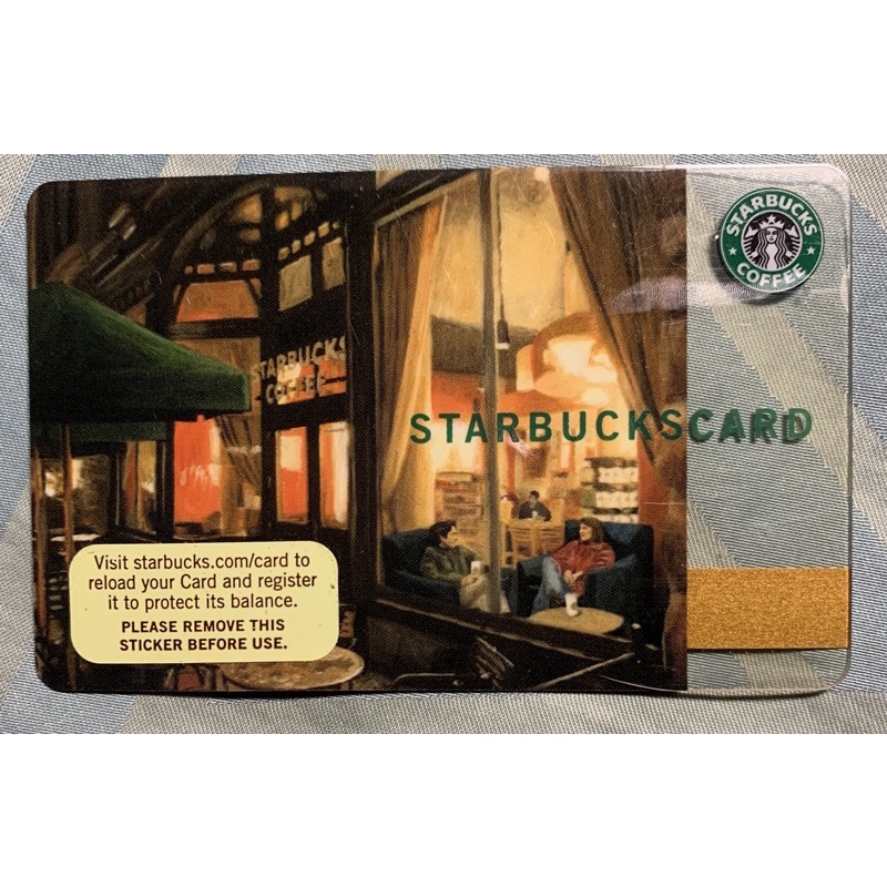 Starbucks cards USA old logo 2007