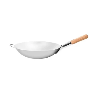 Seagull กระทะผักบุ้งไฟแดง ขนาด 32 ซม. Stir-Fry Wok (Long Handle)