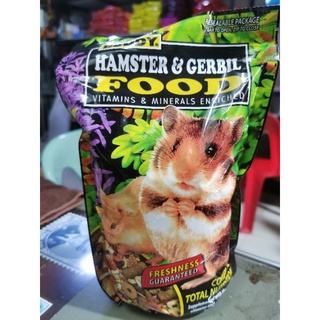 อาหารแฮมเตอร์​บัดดี้ หนู​gerbil​ ธัญพืชรวมอาหารสำเร็จ ขนาด​ 1.25ปอนด์​(600กรัม)