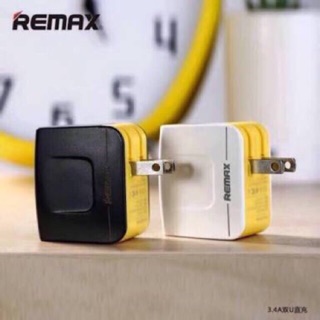 หัวชาร์จ REMAX 3.4A 2PORT USB