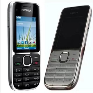 [3G] NOKIA C2 Original โนเกียเเท้ รองรับ 3G มีกล้องหลัง คลื่นชัดทุกค่าย สี GOLD,BLACK