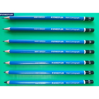 ดินสอวาดภาพ ดินสอเขียนแบบ ดินสอ ดินสอระบายข้อสอบ Staedtler สเต็ดเลอร์ ลูโมกราฟ ดินสอวาดเส้น ดินสอแรเงา (แบบแพ็ค)