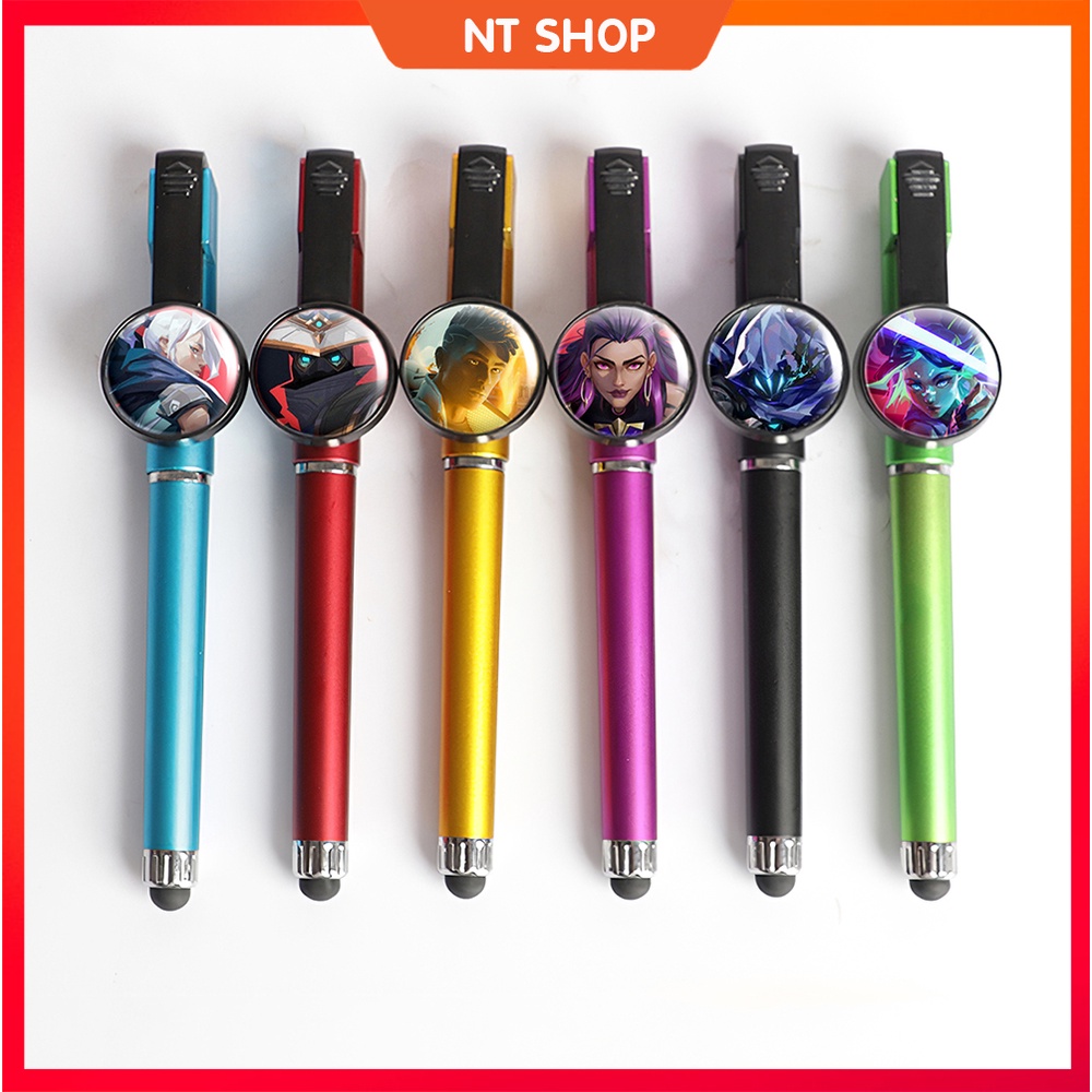 ปากกา VALORANT 3 in 1 (ปากกา+ปากกาสัมผัส+ที่วางโทรศัพท์)
