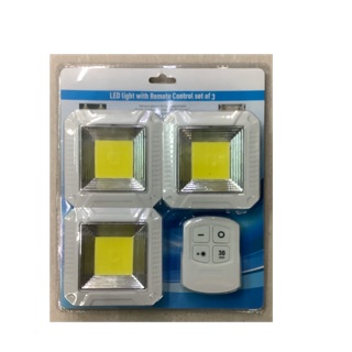 LED light with remote control set of 3ชุด​ไฟตกแต่ง​3ดวง​+รีโมท​  (ใช้​ถ่าน​AAA3ก้อน​ต่อ​ดวง​ไฟ)