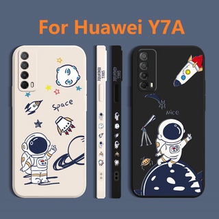 Winnie the Pooh Snoopy เคส Huawei Y7a Y9s Y8p Soft Case Edge Prints วินนี่เดอะพูห์ Huawei Y9 2019 เคสซิลิโคน Y9 Prime 2019 เคสโทรศัพท์ แบบนุ่ม Maruko