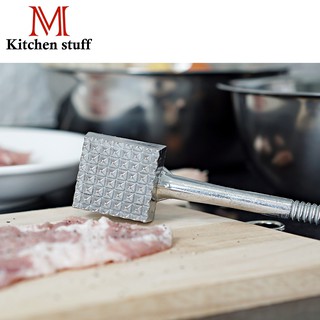 M Kitchenstuff ค้อนทุบเนื้อสแตนเลส ไม่เป็นสนิม