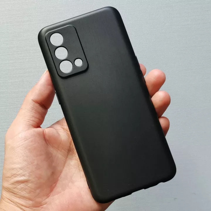 [ส่งจากไทย] Case OPPO A74 / A95 4G / A95 5G เคสนิ่ม tpu เคสสีดํา