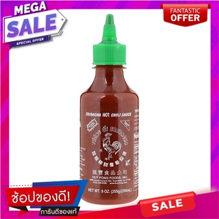 ฮุยฟงฟู้ดส์ซอสพริกศรีราชา 266มล. Hui Fong Foods Sriracha Chili Sauce 266 ml.