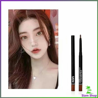 อายไลน์เนอร์แบบดินสอ ติดทนนาน  กันน้ำ Slim eyeliner