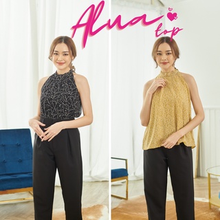 Alua Top : NB004 เสื้อเปิดไหล่ เสื้อผูกโบว์