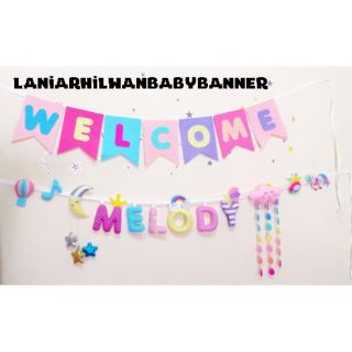 WELCOME.​  กับป้ายชื่ิอ