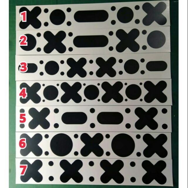 สติ๊กเกอร์ เจาะรู :xoxox: