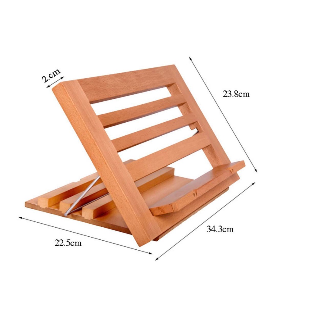 หนังสือไม้ที่สวยงามสุด ๆ/ ที่วาง IPAD