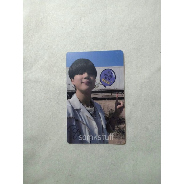 [BOOKED] โฟโต้การ์ด lucky draw m2u jimin