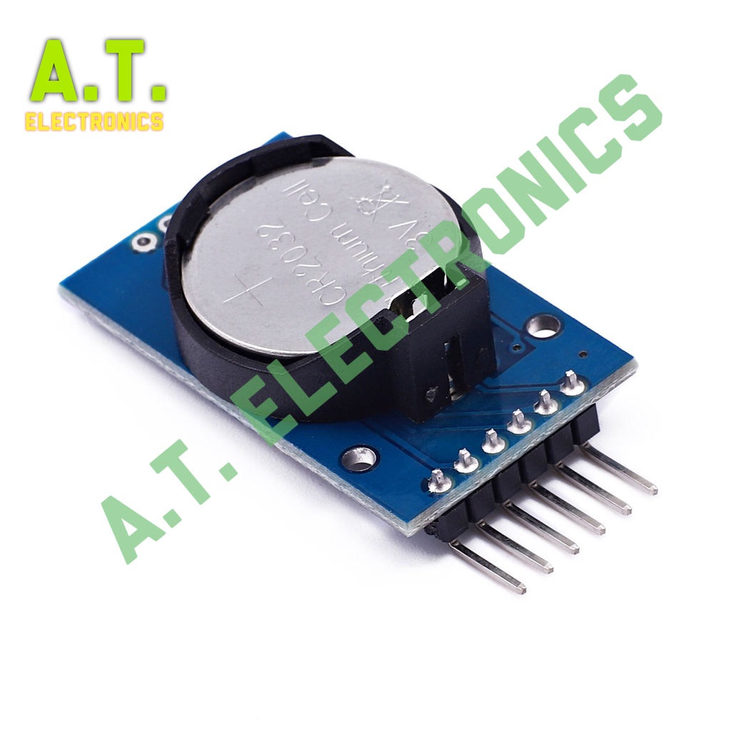 ถูกสุด!![ส่งด่วน] DS3231 Module โมดูลนาฬิกาและเซนเซอร์วัดอุณหภูมิ DS3231M สำหรับ Arduino มีเก็บเงินป