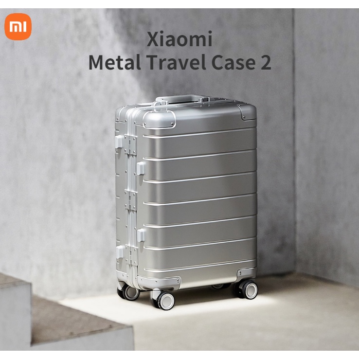 Xiaomi Mijia MI กระเป๋าเดินทางโลหะ Suitcase Metal Travel Case Luggage 20 Inch กระเป๋าเดินทางล้อลาก โ