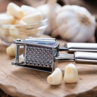 ที่บีบกระเทียม บดกระเทียม garlic press ผลิตจากสเตนเลสอย่างดี