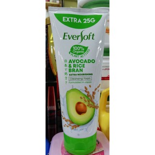 โฟมล้างเอฟ​เวอซอฟEverSoft Avocado &amp; Rice Bran