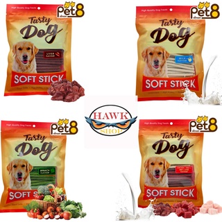 สติ๊กนิ่ม รสไก่ สำหรับหมาทุกวัย 450g Tasty Dog Soft Stick chicken Flavor