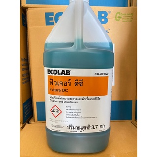 น้ำยาล้างพื้น  ถูพื้น ฆ่าเชื้อ ขจัดคราบมัน ฟิวเจอร์ ดีซี 3.8 L Ecolab - E834-801920 E7106104