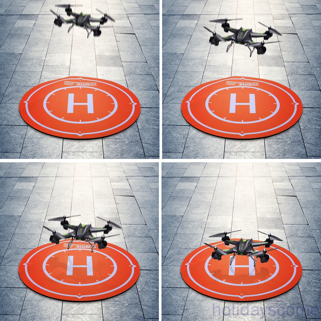 【Hlcm】 แผ่นลงจอดโดรนกันน้ําพับได้สําหรับ Dji Spark