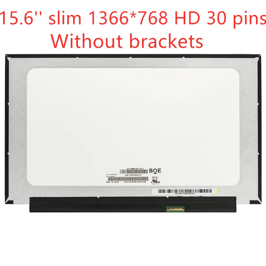 Free shipping N156BGA-EA3 N156BGA EA3 NT156WHM-N45 N44 N43 15.6" Laptop LCD Display panel replacemen