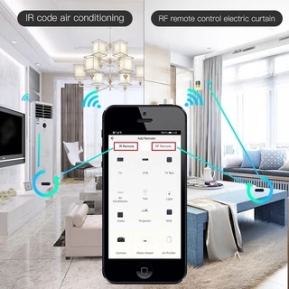[ใหม่] MOES รีโมตคอนโทรลเครื่องใช้ไฟฟ้า WiFi RF IR Tuya Smart Life App ควบคุมด้วยเสียงผ่าน Alexa Google Home